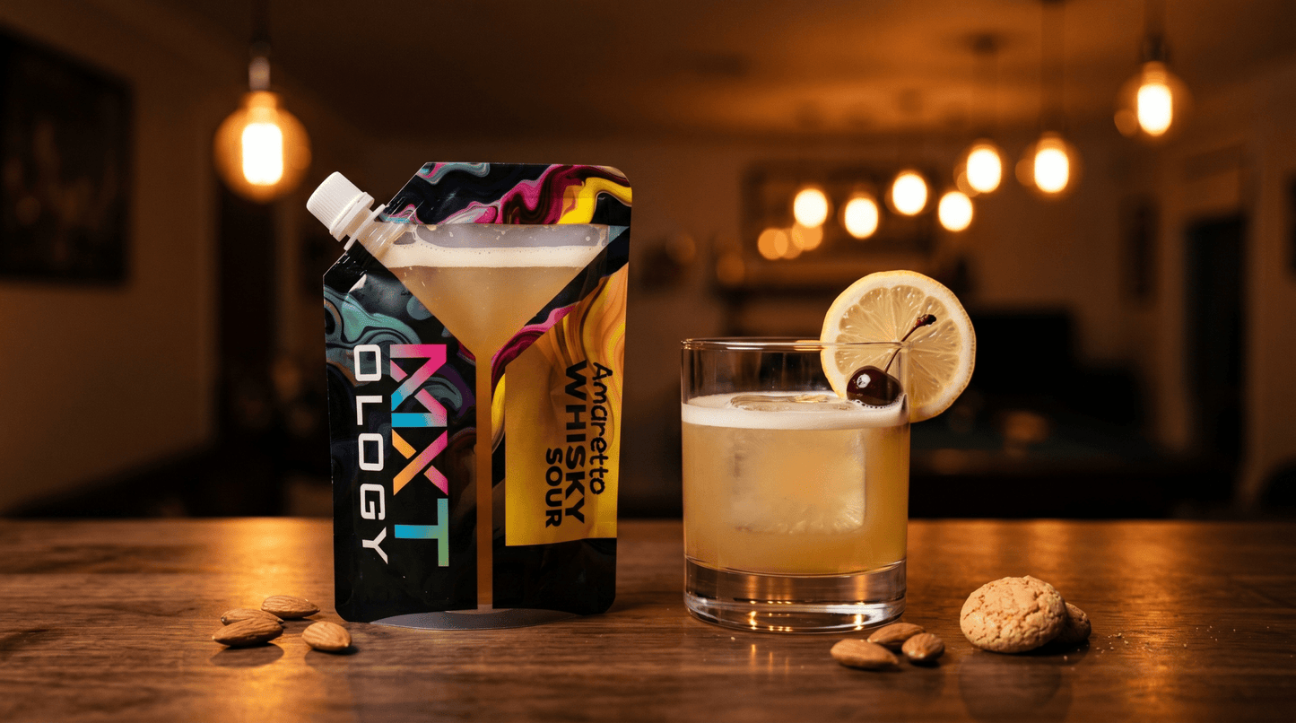 Amaretto Whisky Sour: The Silky Sour, Now Pouched in Australia - MXTology