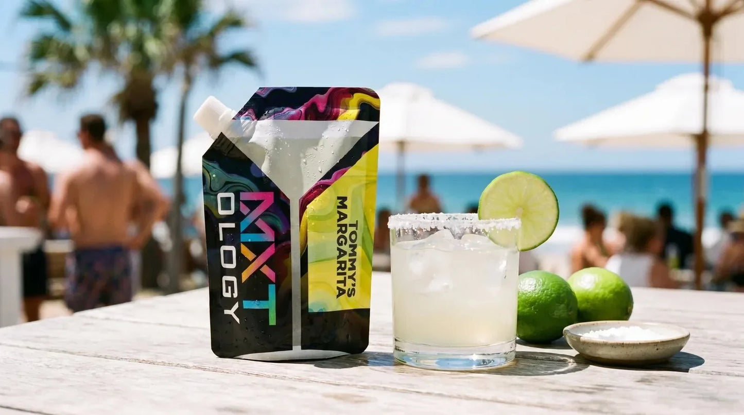 Tommy's Margarita cocktail pouch by MXTOLOGY