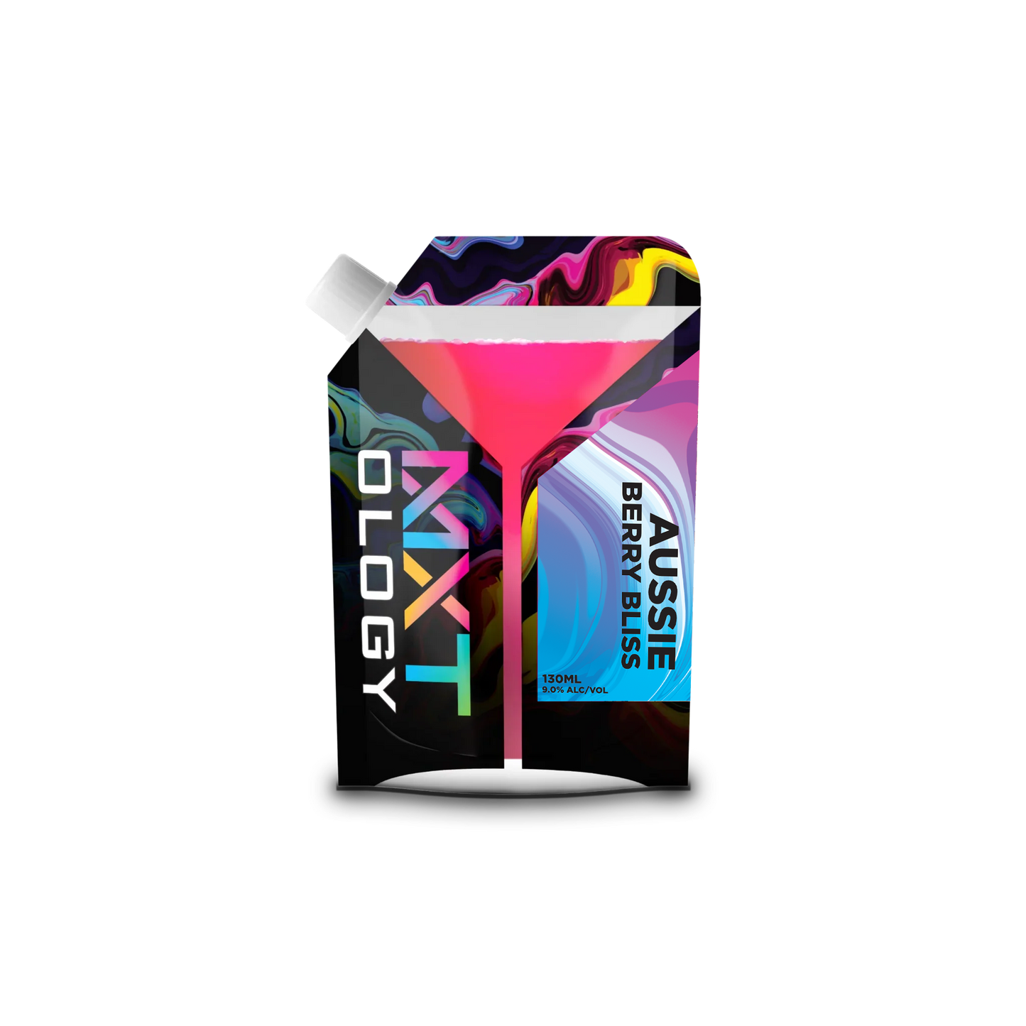 Aussie Berry Bliss - MXTology Ready To Drink Premium Pouched Cocktail Australia