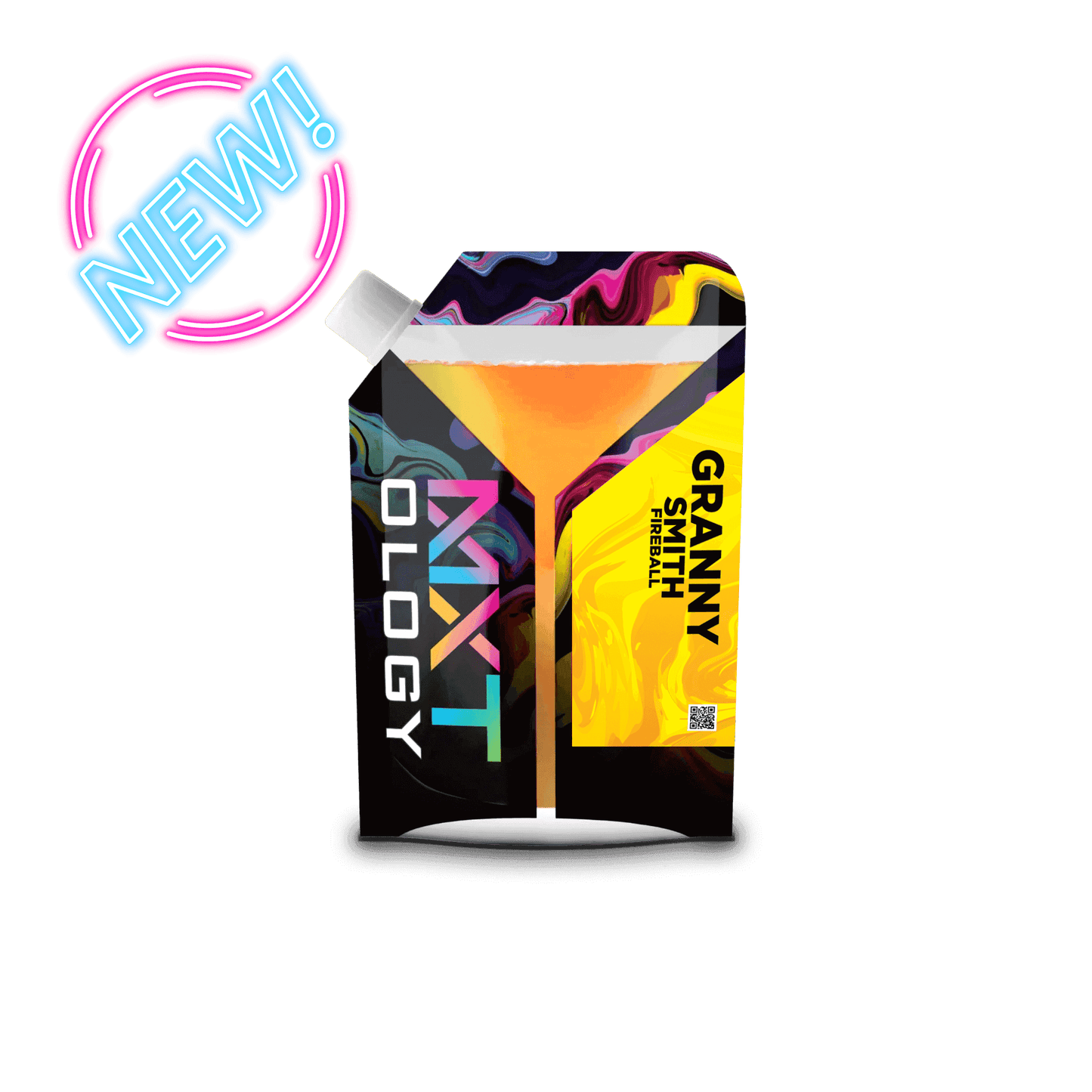 Granny Smith Fireball - MXTology Premium pouched Ready To Drink cocktail