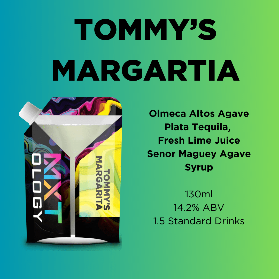 Tommy's Margarita - MXTology Premium pouched Ready To Drink cocktail
