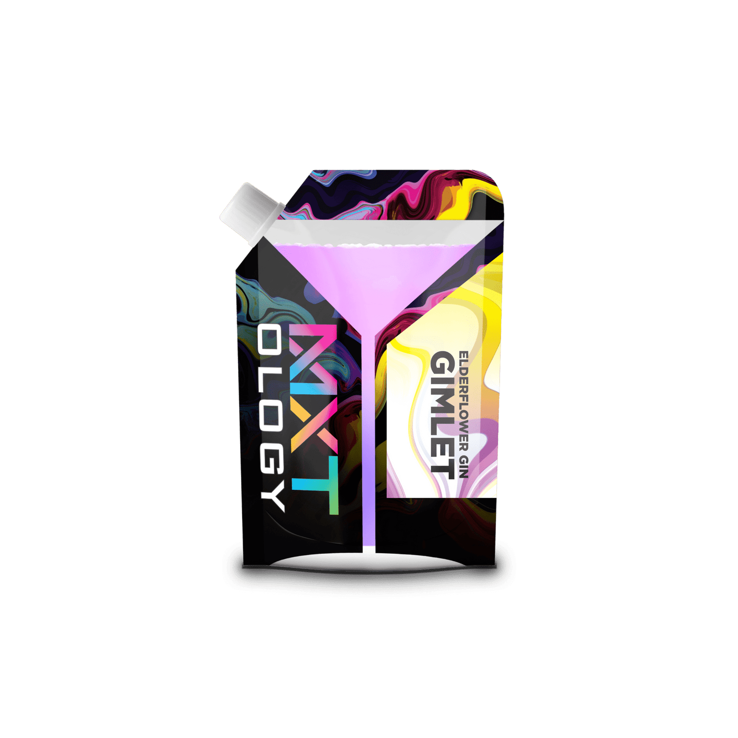 Elderflower Gin Gimlet - MXTology Premium pouched Ready To Drink cocktail